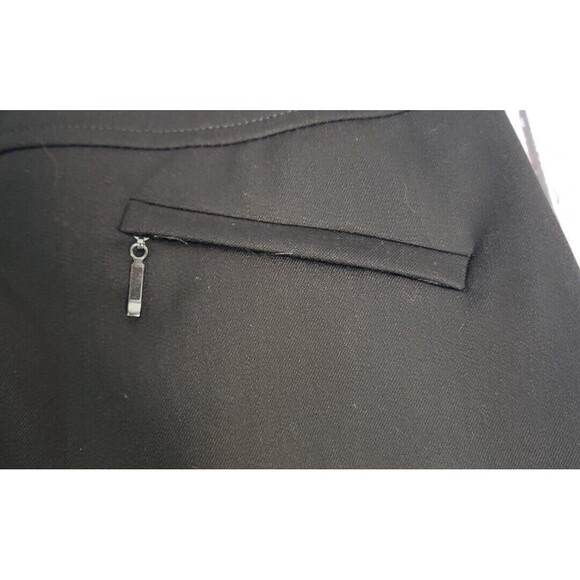 Vintage Conrad C Petite Black Knee Length Skirt size 10P - Picture 2 of 7